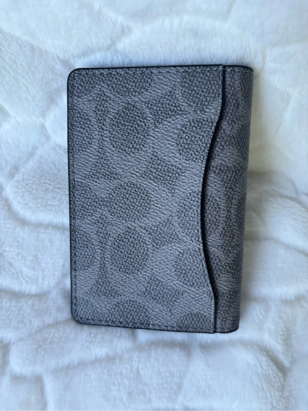 Coach 1941 Id Card Wallet In Signature Canvas With Patches NWOT